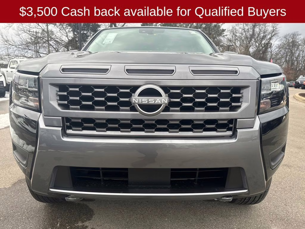 2026 Super Black Nissan Frontier SV 4X4 Truck