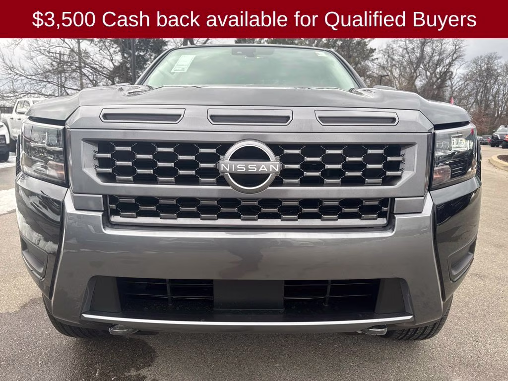 2026 Super Black Nissan Frontier SV 4X4 Truck