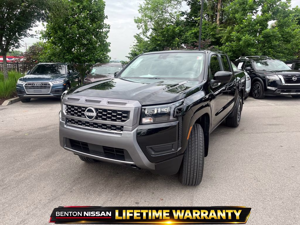2026 Super Black Nissan Frontier SV 4X4 Truck