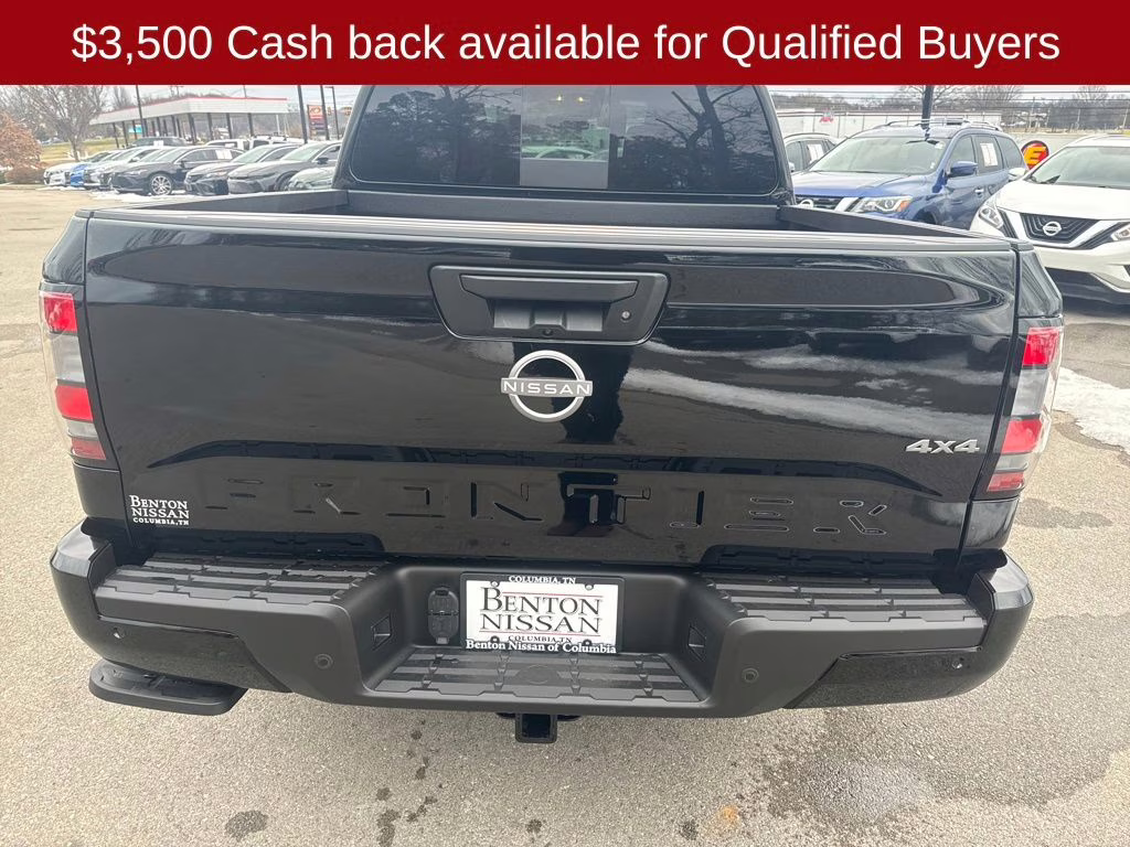 2026 Super Black Nissan Frontier SV 4X4 Truck