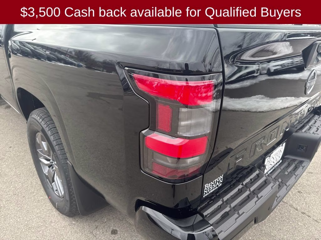 2026 Super Black Nissan Frontier SV 4X4 Truck