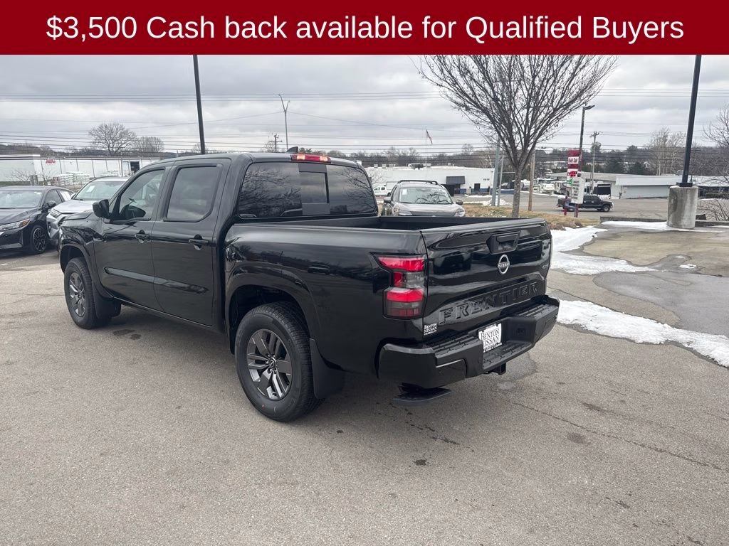 2026 Super Black Nissan Frontier SV 4X4 Truck