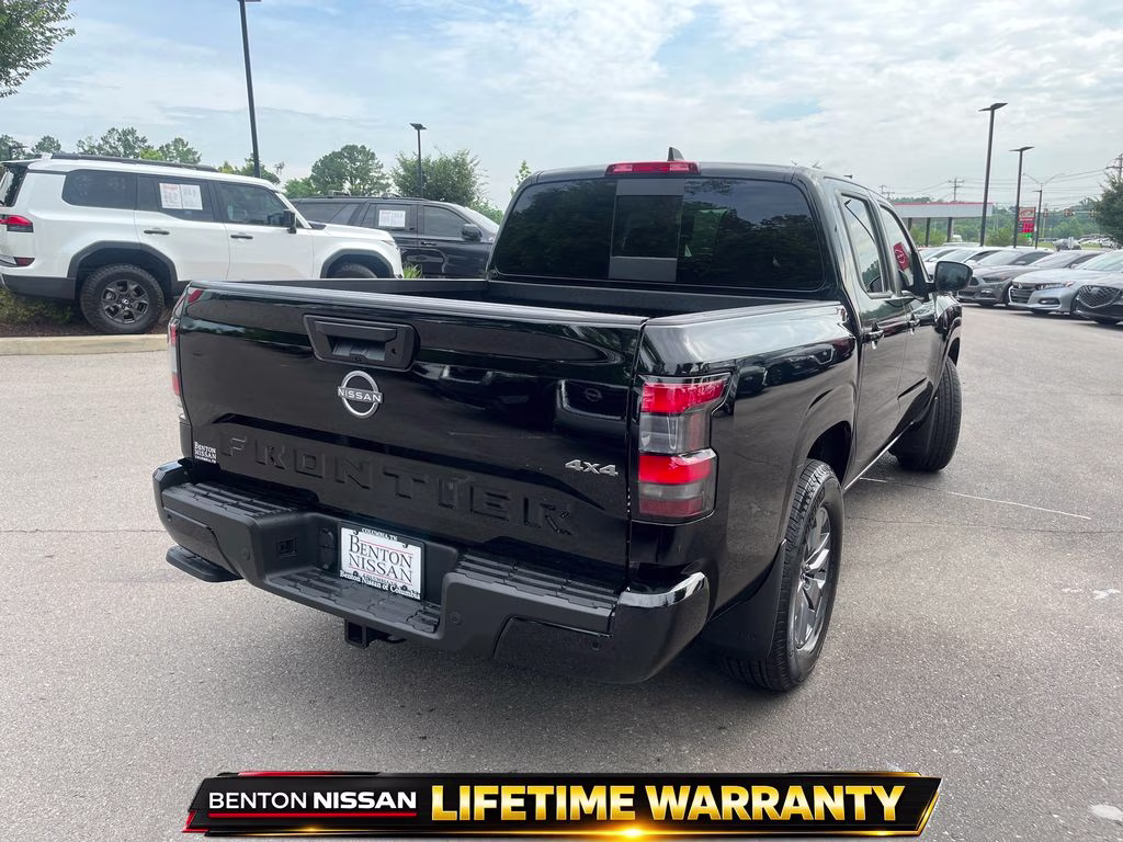 2026 Super Black Nissan Frontier SV 4X4 Truck