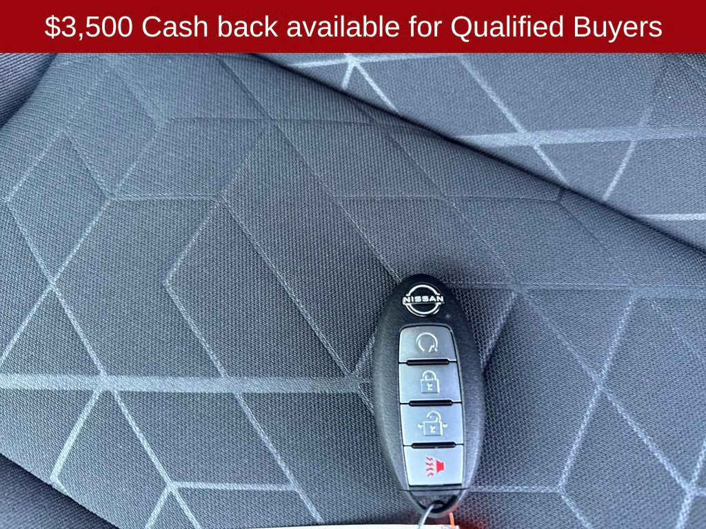 2026 Glacier White Nissan Frontier SV 4X4 Truck