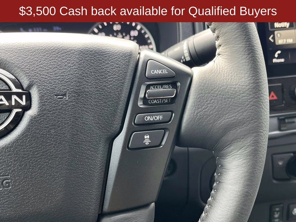 2026 Glacier White Nissan Frontier SV 4X4 Truck