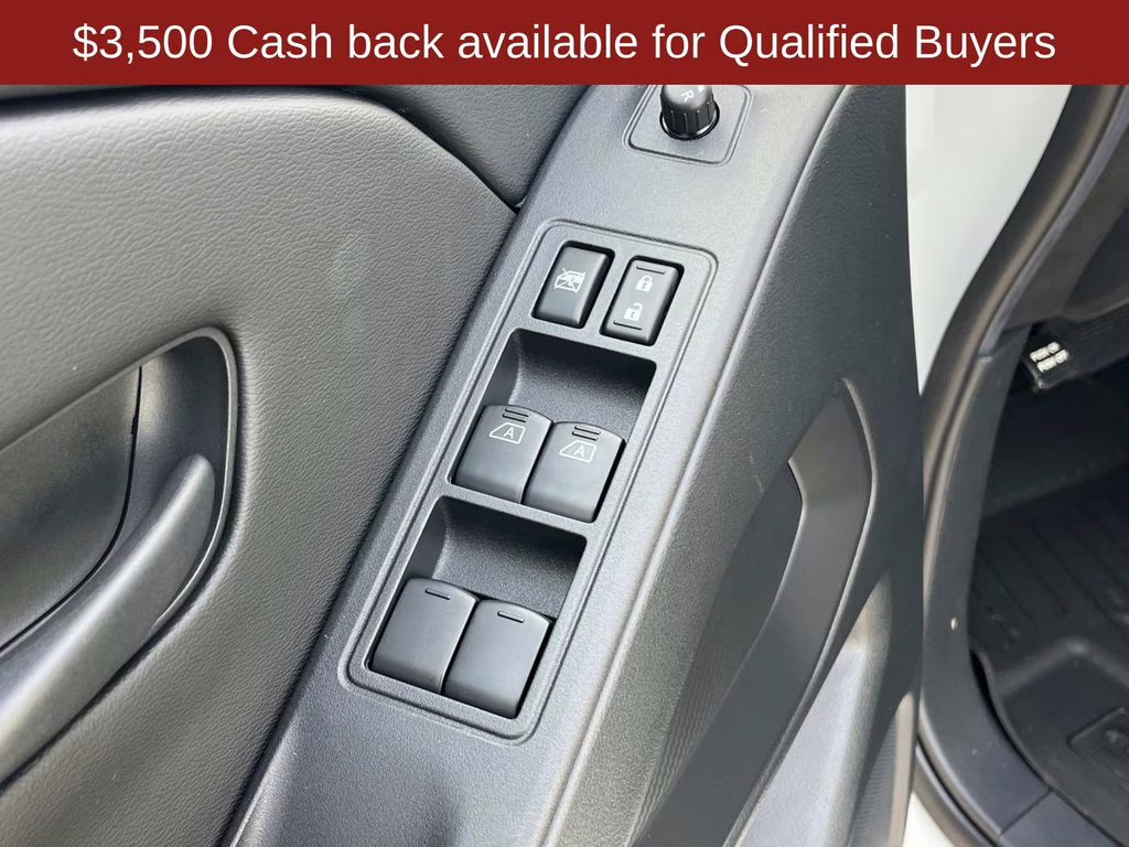 2026 Glacier White Nissan Frontier SV 4X4 Truck