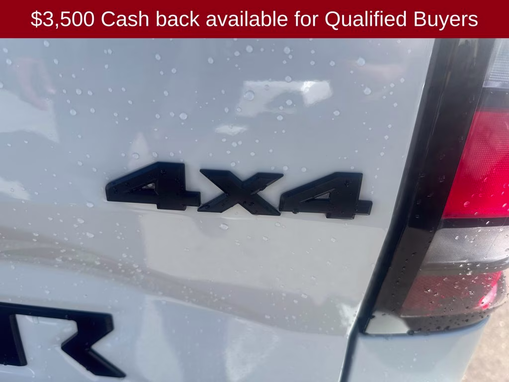 2026 Glacier White Nissan Frontier SV 4X4 Truck
