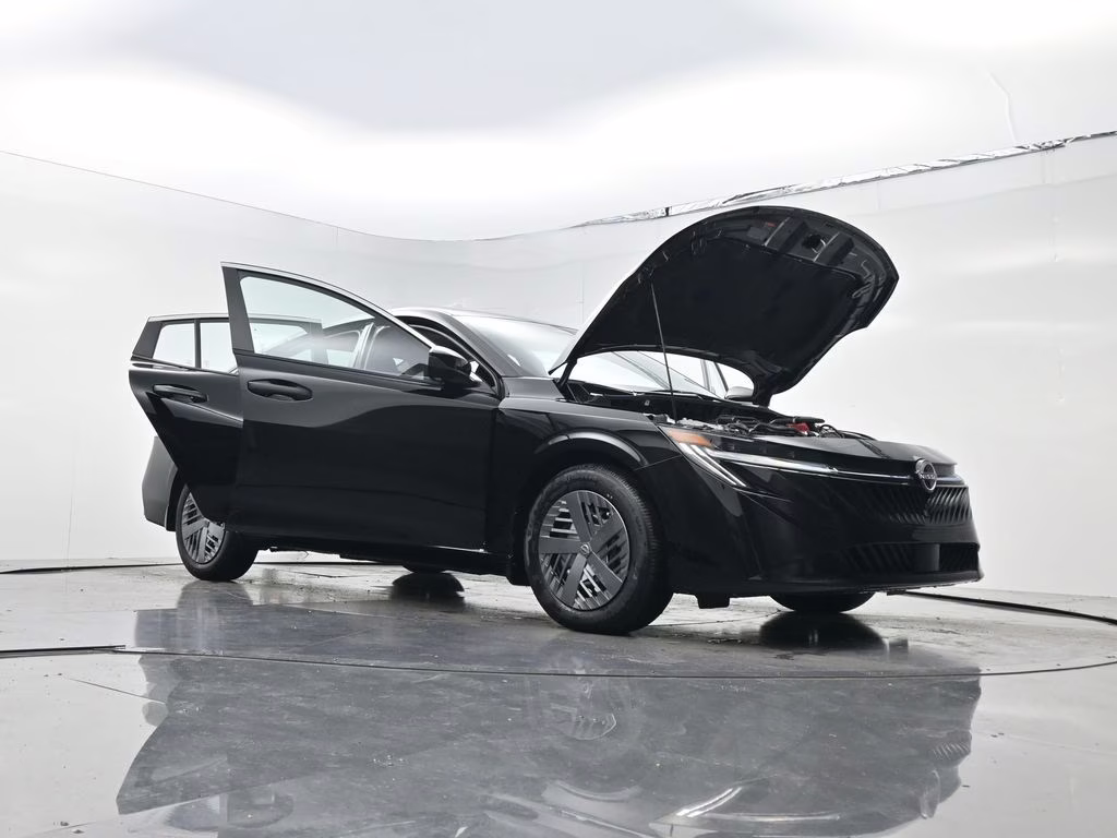 2026 Super Black Nissan Sentra S FWD Sedan