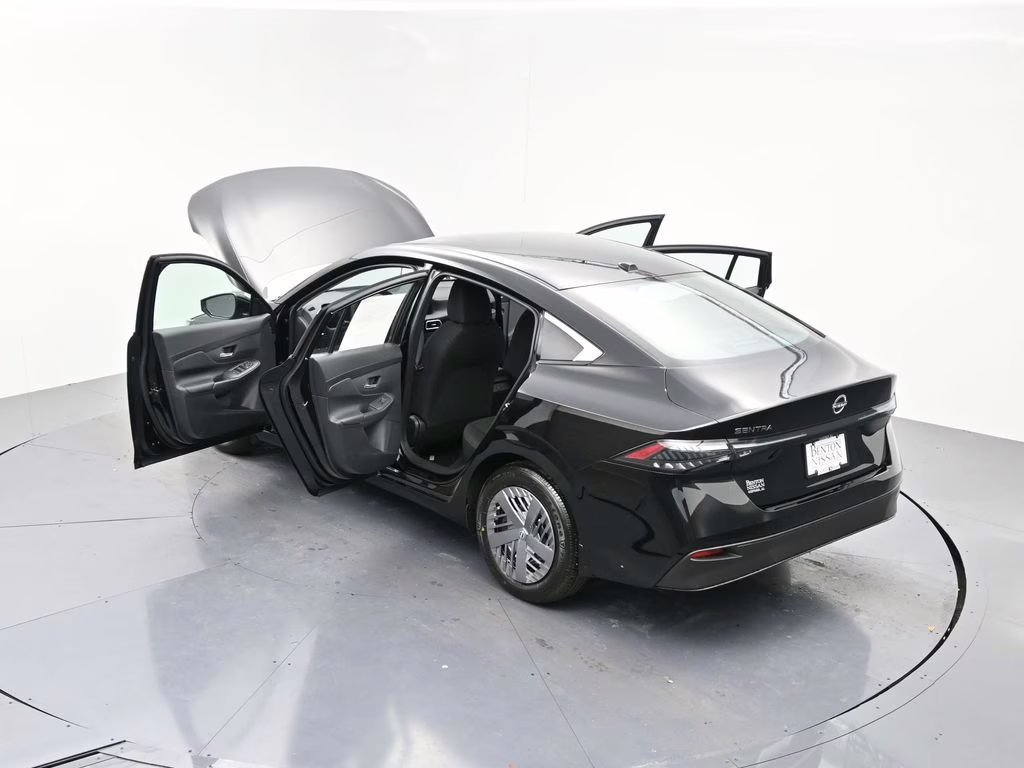 2026 Super Black Nissan Sentra S FWD Sedan