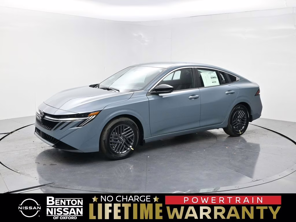 2026 Atlantic Gray Metallic Nissan Sentra SV FWD Sedan