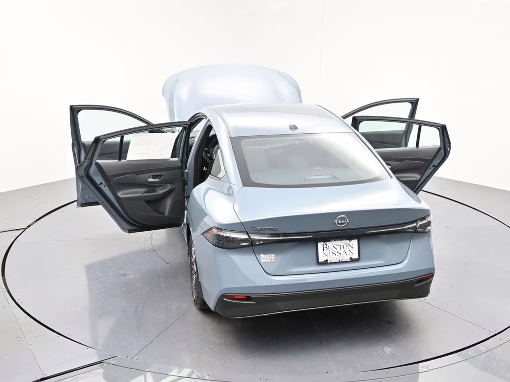 2026 Atlantic Gray Metallic Nissan Sentra SV FWD Sedan