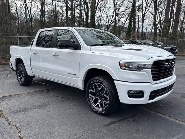 2026 Bright White Clearcoat Ram 1500 Laramie 4X4 Truck