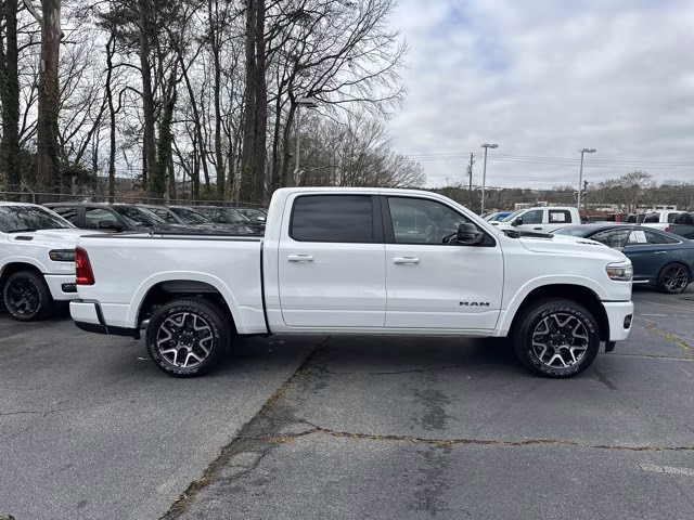 2026 Bright White Clearcoat Ram 1500 Laramie 4X4 Truck