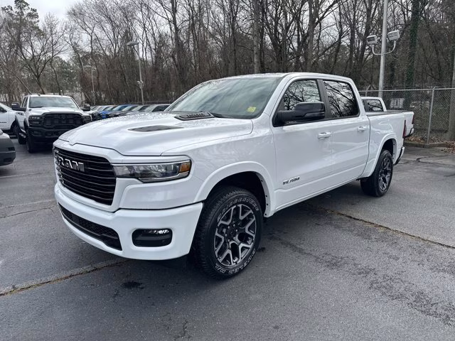 2026 Bright White Clearcoat Ram 1500 Laramie 4X4 Truck