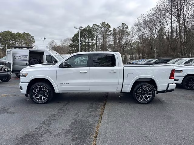 2026 Bright White Clearcoat Ram 1500 Laramie 4X4 Truck