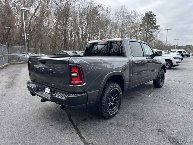 2026 Granite Crystal Metallic Clearcoat Ram 1500 Rebel 4X4 Truck