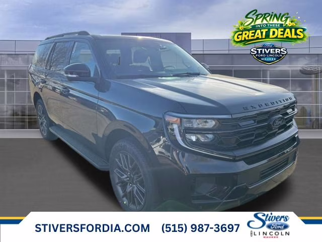 2026 Agate Black Metallic Ford Expedition Platinum 4X4 SUV