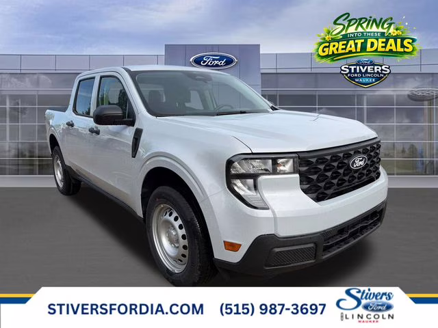 2026 Space White Metallic Ford Maverick XL FWD Truck