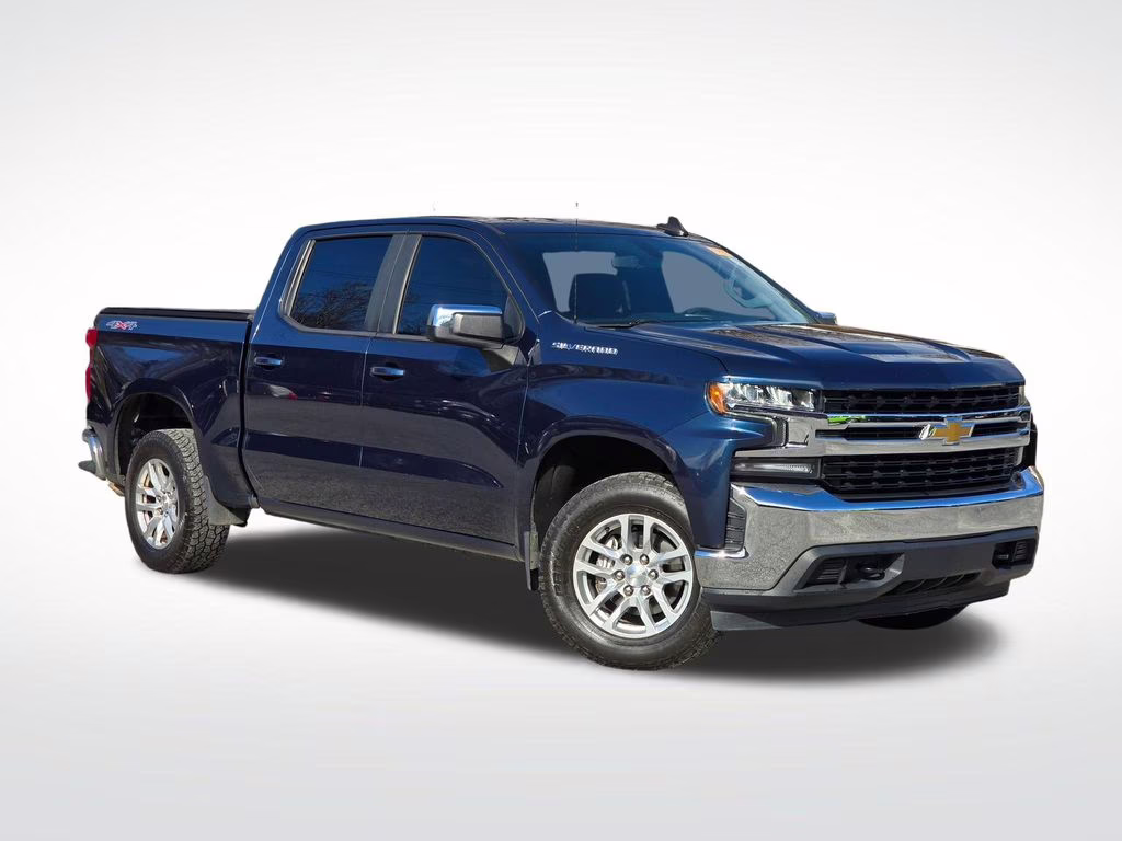 2020 Northsky Blue Metallic Chevrolet Silverado 1500 LT 4X4 Truck