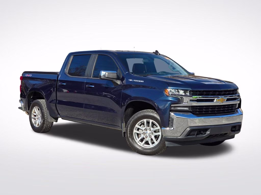 2020 Northsky Blue Metallic Chevrolet Silverado 1500 LT 4X4 Truck