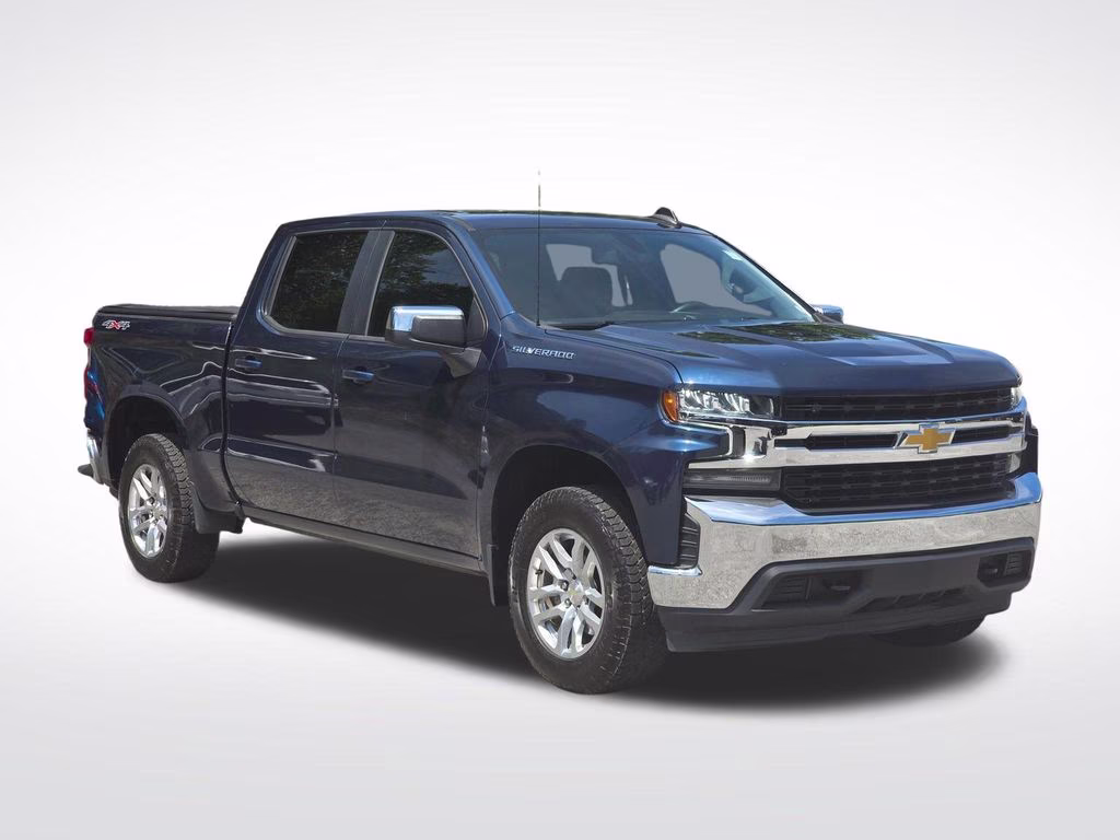 2020 Northsky Blue Metallic Chevrolet Silverado 1500 LT 4X4 Truck