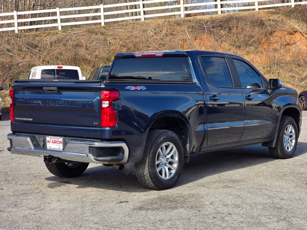2020 Northsky Blue Metallic Chevrolet Silverado 1500 LT 4X4 Truck