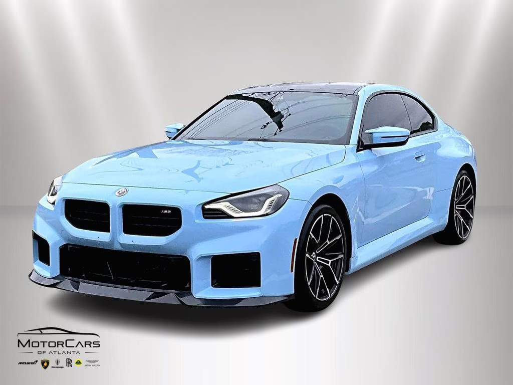 2023 Blue BMW M2 Competition Package RWD Coupe