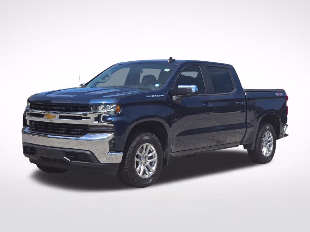 2020 Northsky Blue Metallic Chevrolet Silverado 1500 LT 4X4 Truck