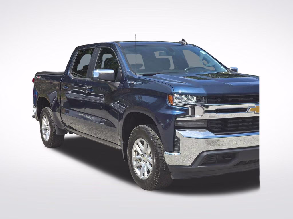 2020 Northsky Blue Metallic Chevrolet Silverado 1500 LT 4X4 Truck