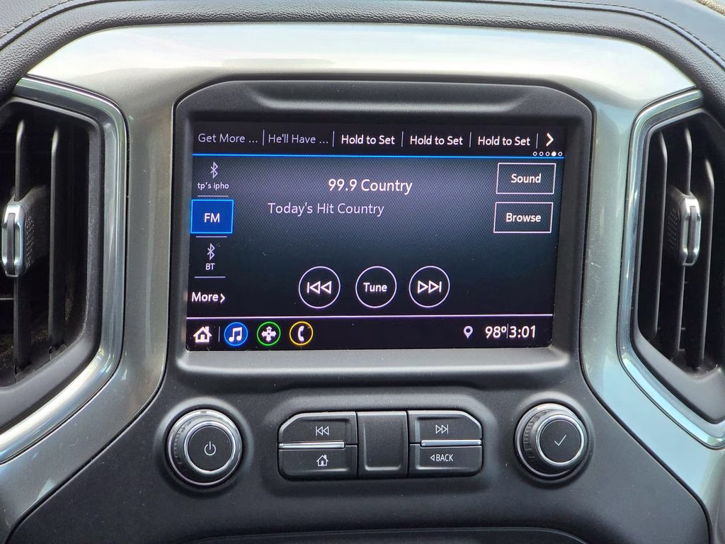 2020 Northsky Blue Metallic Chevrolet Silverado 1500 LT 4X4 Truck