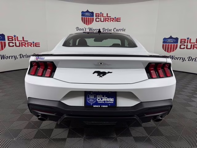 2026 Oxford White Ford Mustang EcoBoost Premium RWD Coupe