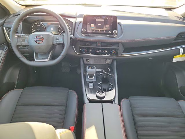 2026 Everest White Pearl Tricoat Nissan Rogue Rock Creek AWD SUV