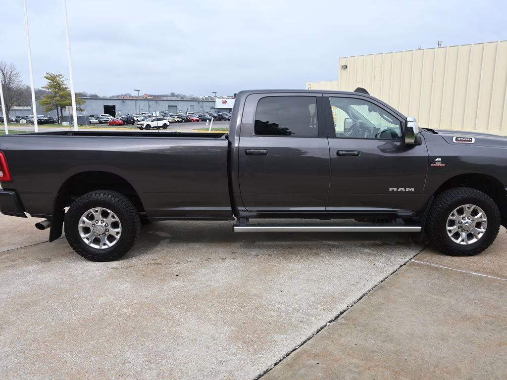 2024 Granite Crystal Metallic Clearcoat Ram 3500 Laramie 4X4 Truck