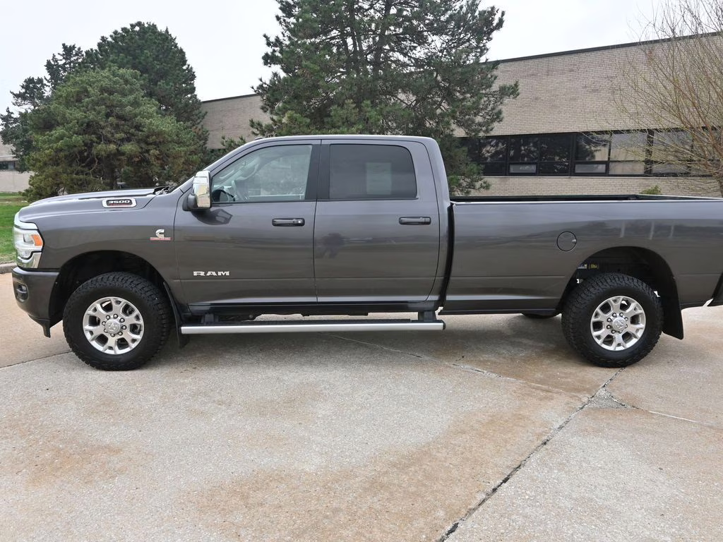 2024 Granite Crystal Metallic Clearcoat Ram 3500 Laramie 4X4 Truck