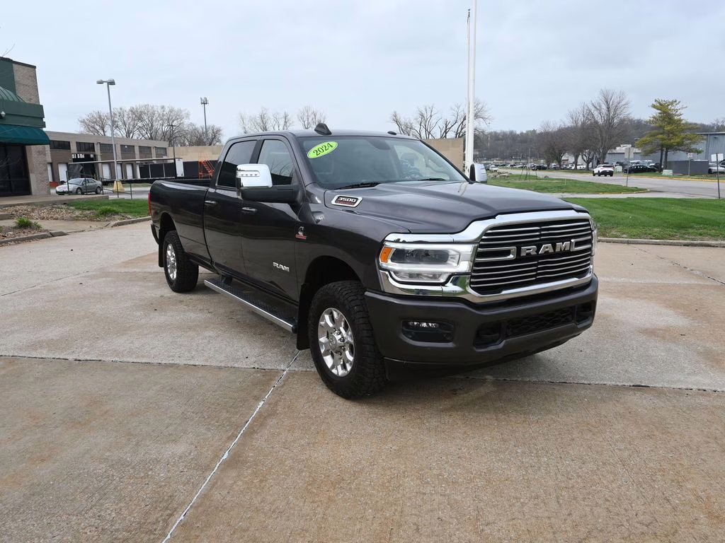 2024 Granite Crystal Metallic Clearcoat Ram 3500 Laramie 4X4 Truck