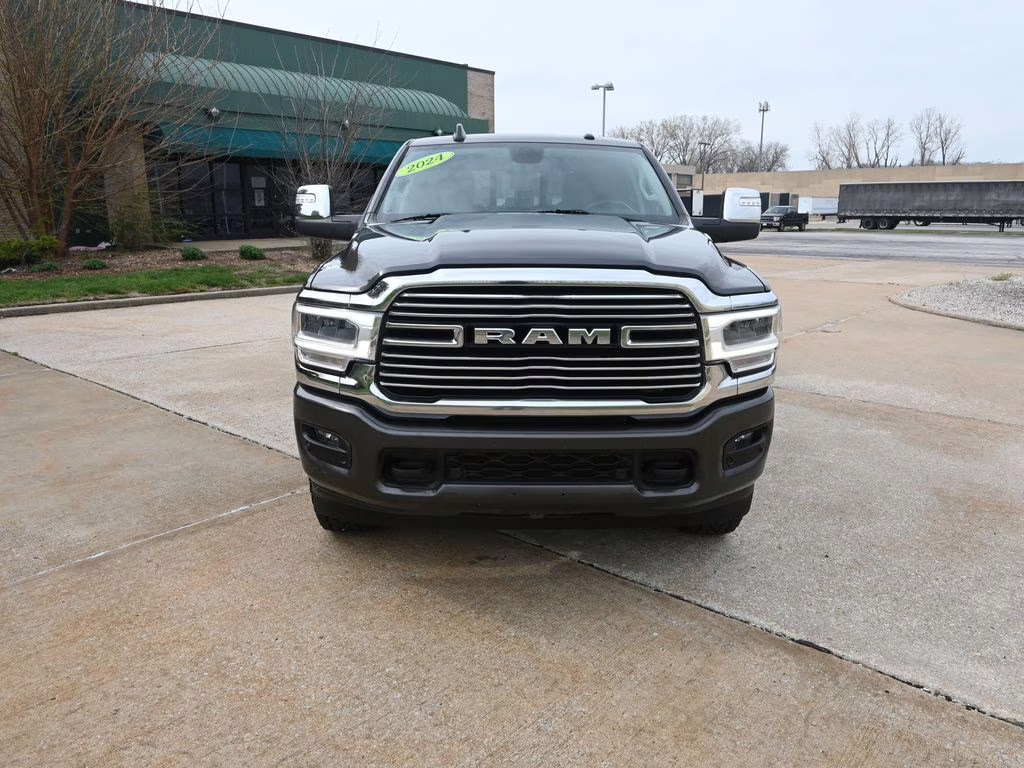 2024 Granite Crystal Metallic Clearcoat Ram 3500 Laramie 4X4 Truck