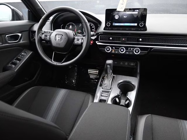 2026 Meteorite Gray Metallic Honda Civic Sport FWD Hatchback