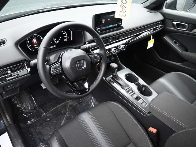 2026 Meteorite Gray Metallic Honda Civic Sport FWD Hatchback