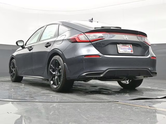 2026 Meteorite Gray Metallic Honda Civic Sport FWD Hatchback