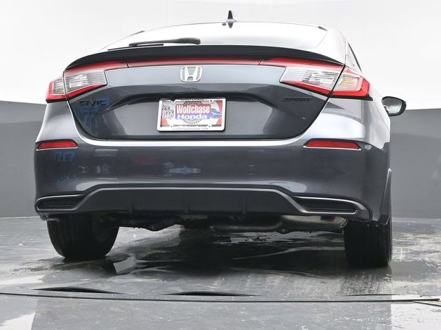2026 Meteorite Gray Metallic Honda Civic Sport FWD Hatchback