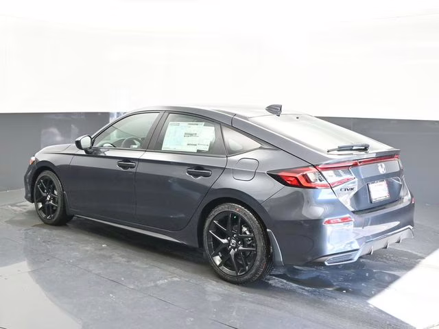 2026 Meteorite Gray Metallic Honda Civic Sport FWD Hatchback