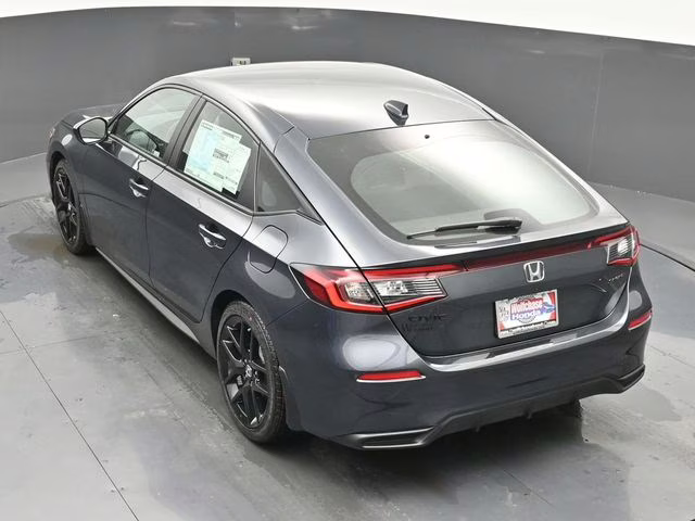 2026 Meteorite Gray Metallic Honda Civic Sport FWD Hatchback