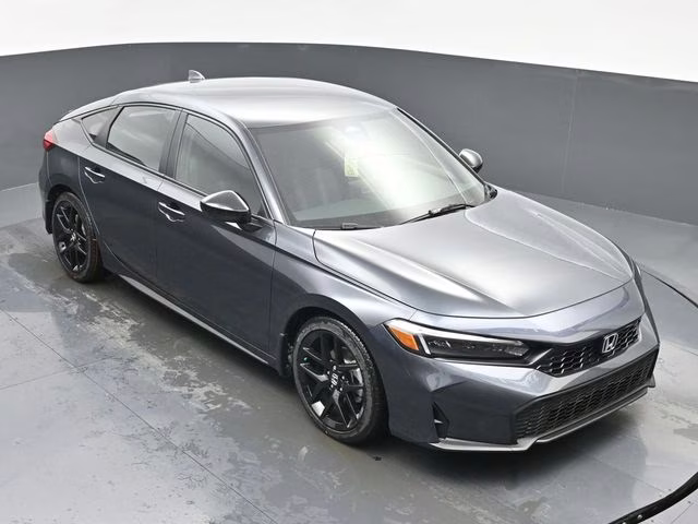 2026 Meteorite Gray Metallic Honda Civic Sport FWD Hatchback