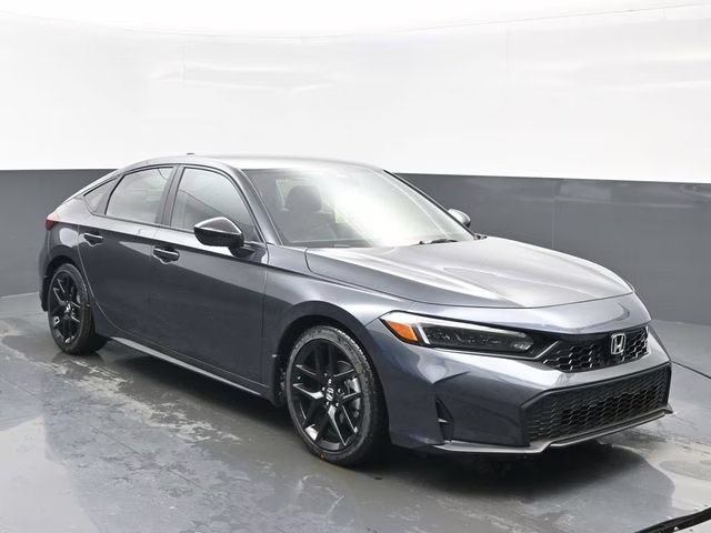 2026 Meteorite Gray Metallic Honda Civic Sport FWD Hatchback