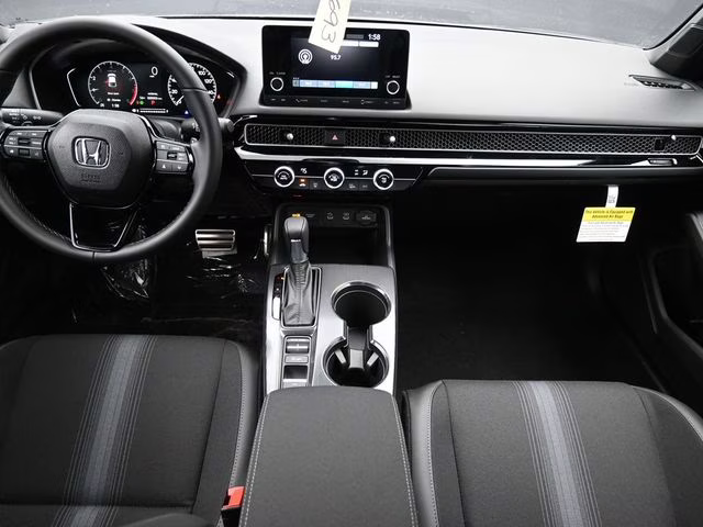 2026 Meteorite Gray Metallic Honda Civic Sport FWD Hatchback