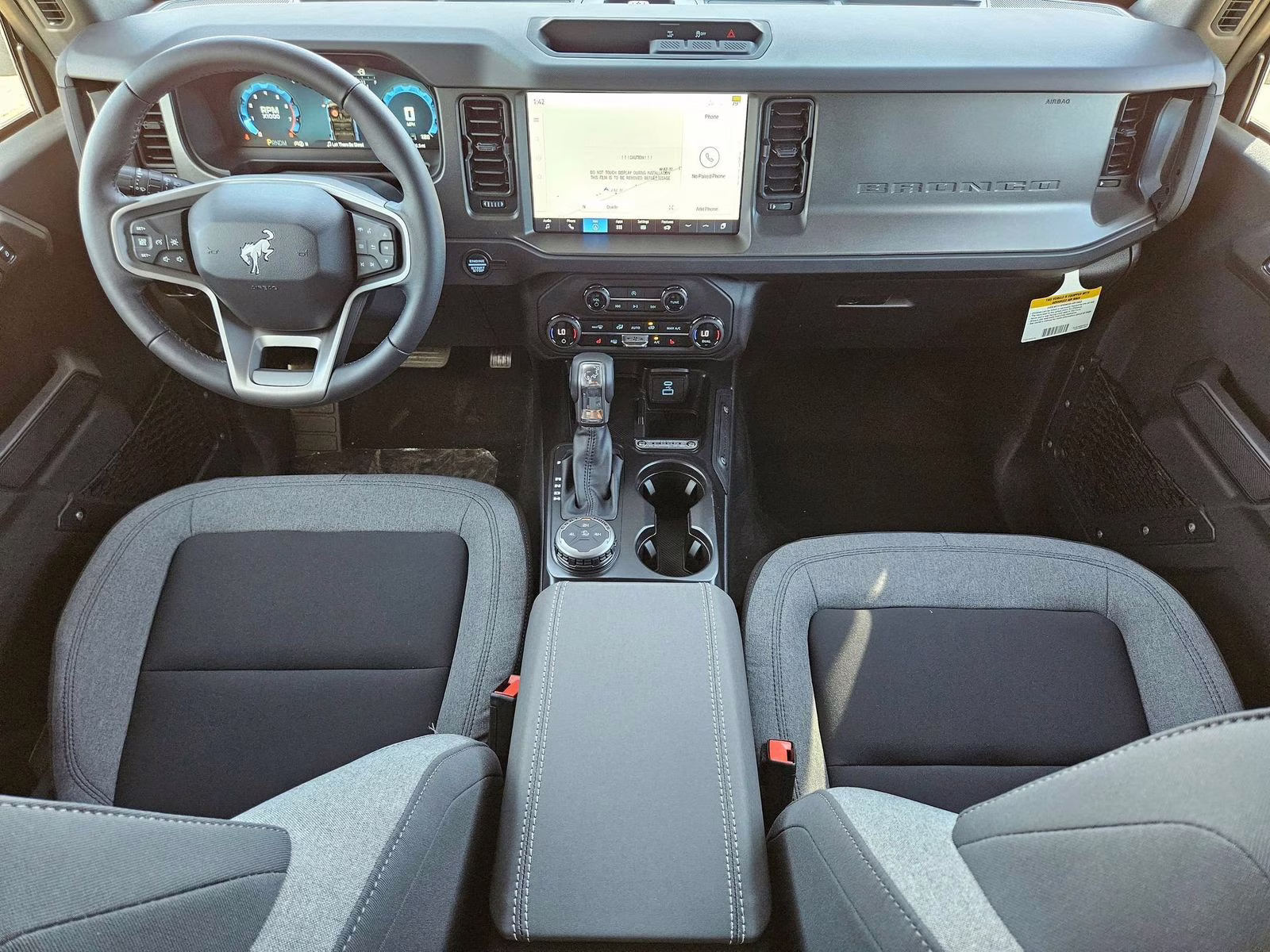 2025 Shadow Black Ford Bronco Big Bend 4X4 SUV