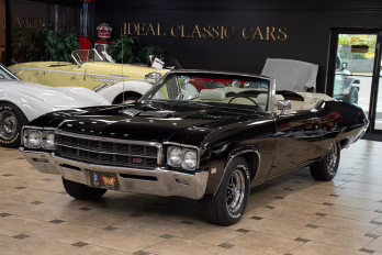 1969 Regal Black Buick Gran Sport 400 - Factory A/C, PS, PB Convertible