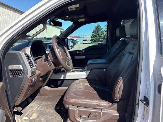 2015 White Ford F-150 King Ranch 4X4 Truck