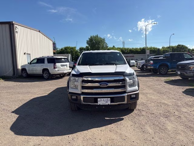 2015 White Ford F-150 King Ranch 4X4 Truck