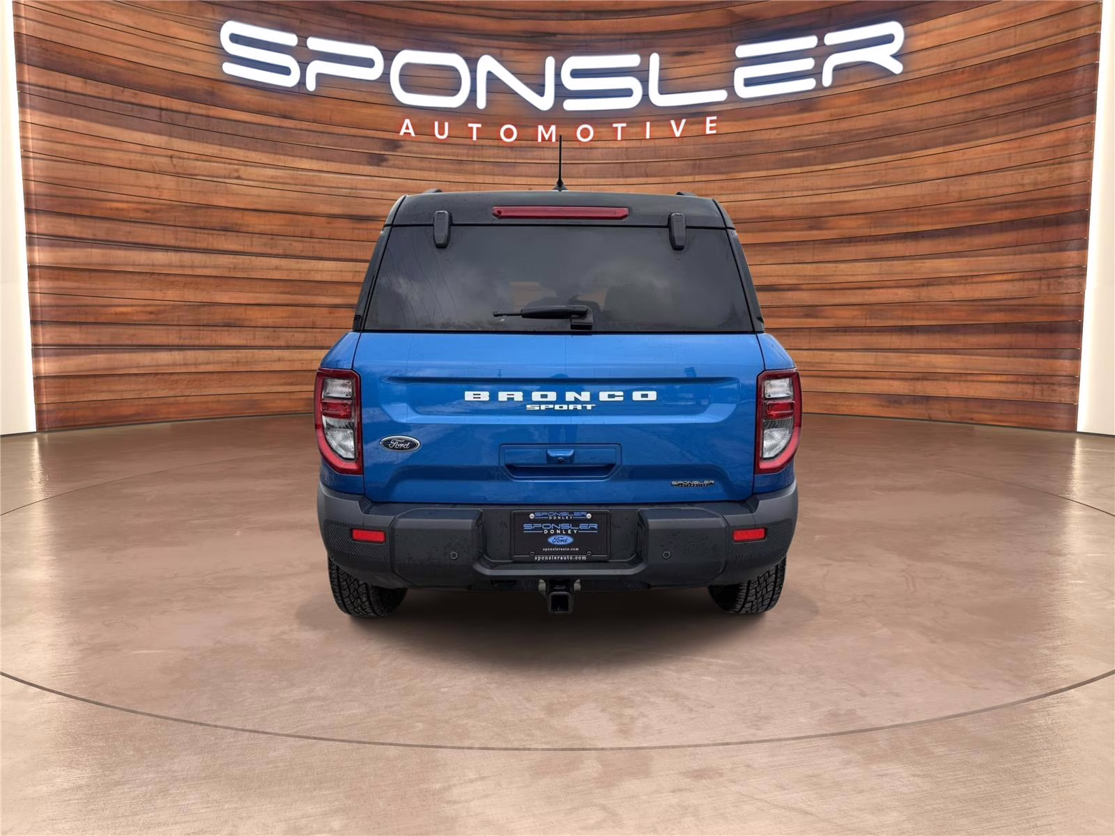 2025 Velocity Blue Metallic Ford Bronco Sport Badlands 4X4 SUV